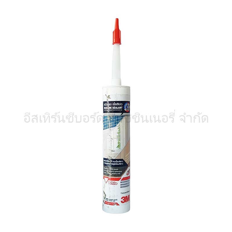 ซิลิโคลน 3M ชนิดมีกรด 300ML สีขาว